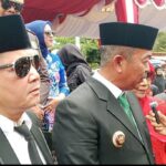 Bupati Mandailing Natal Senang Melihat Antusiasme Masyarakat menyaksikan acara Karnaval.