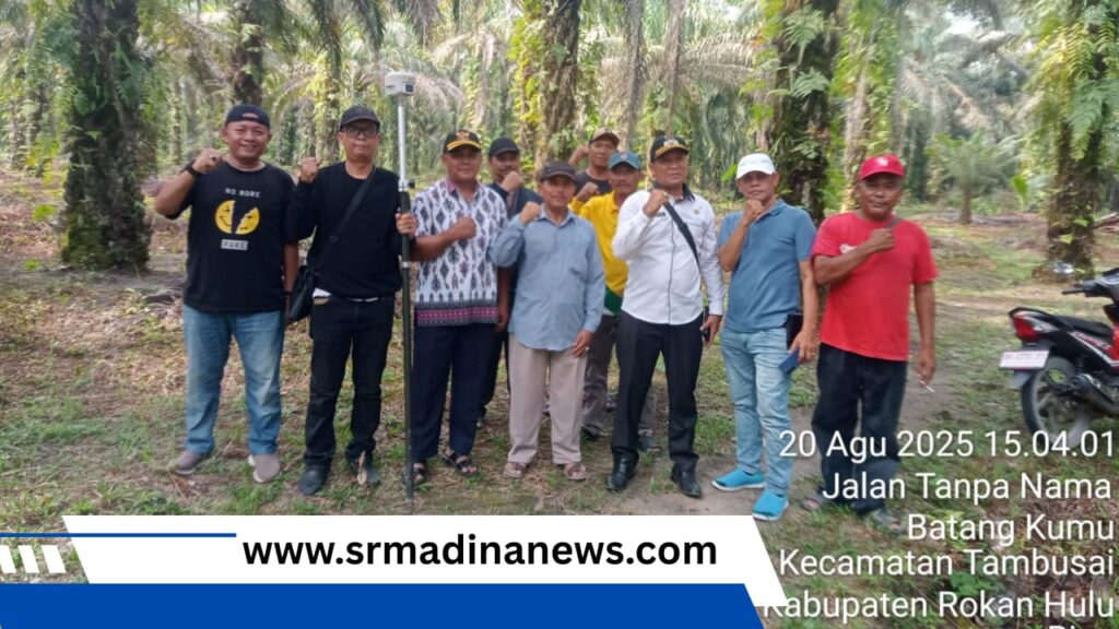 Satgas HMTN-MP Investigasi Tapal Batas Desa Mekar Jaya.