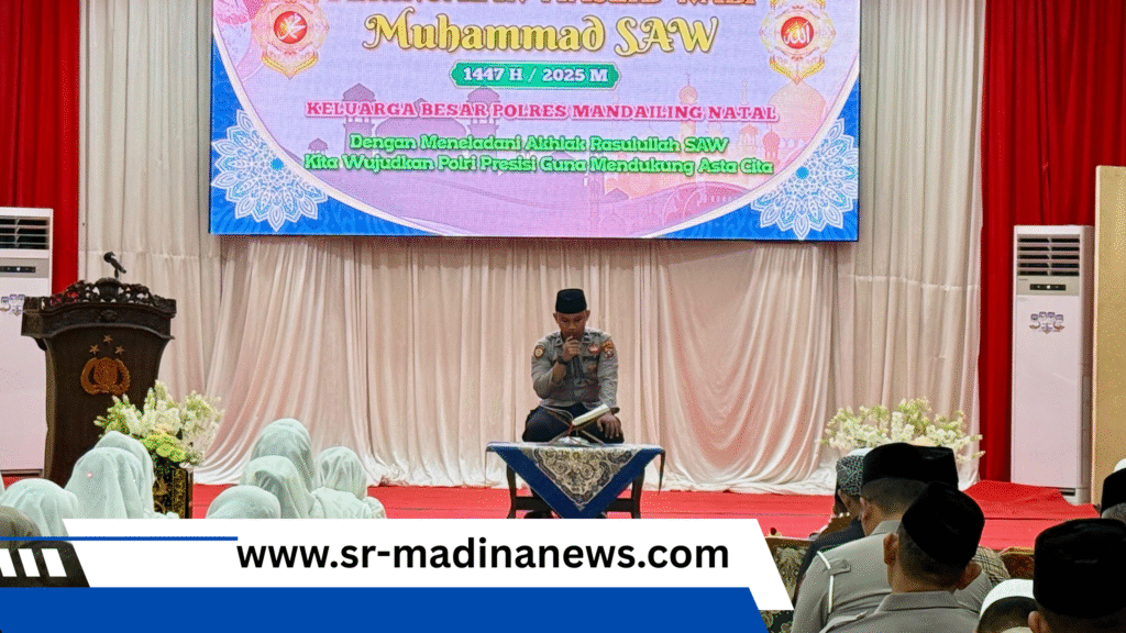 Peringati Maulid Nabi Muhammad Saw 1447 H, Polres Madina Teladani akhlak Rasulullah wujudkan Polri Presisi