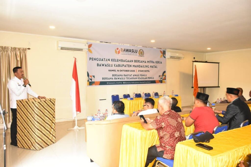 Sosialisasi Penguatan Kelembagaan Bersama Mitra Kerja Bawaslu