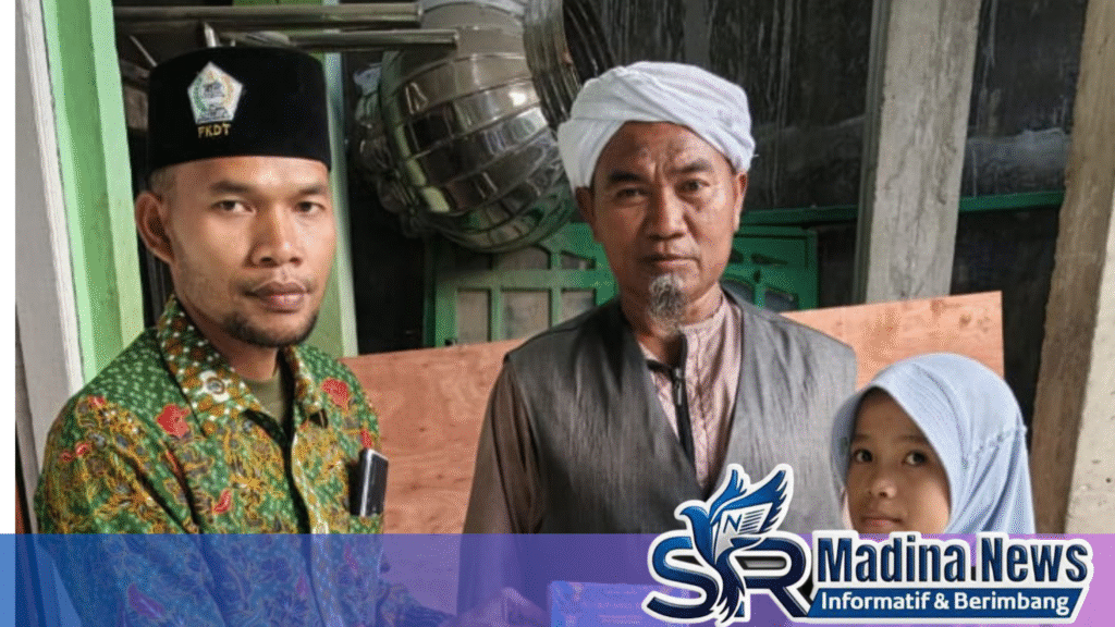 DPC FKDT Madina Kunjungi MDTA Miftahul Falah Aek Galoga