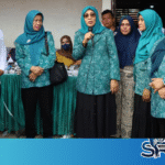 Tak Sekadar Bantuan, TP PKK Madina Hibur Anak-Anak Korban Banjir