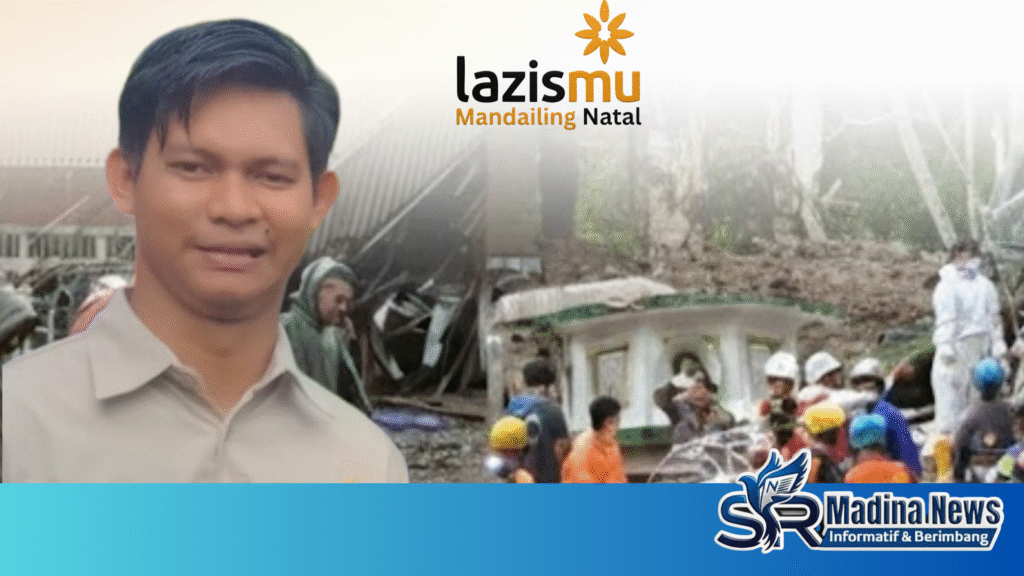 Lazismu Madina Terus Galang Dana untuk Korban Banjir dan Longsor, Terkumpul Rp1.650.000