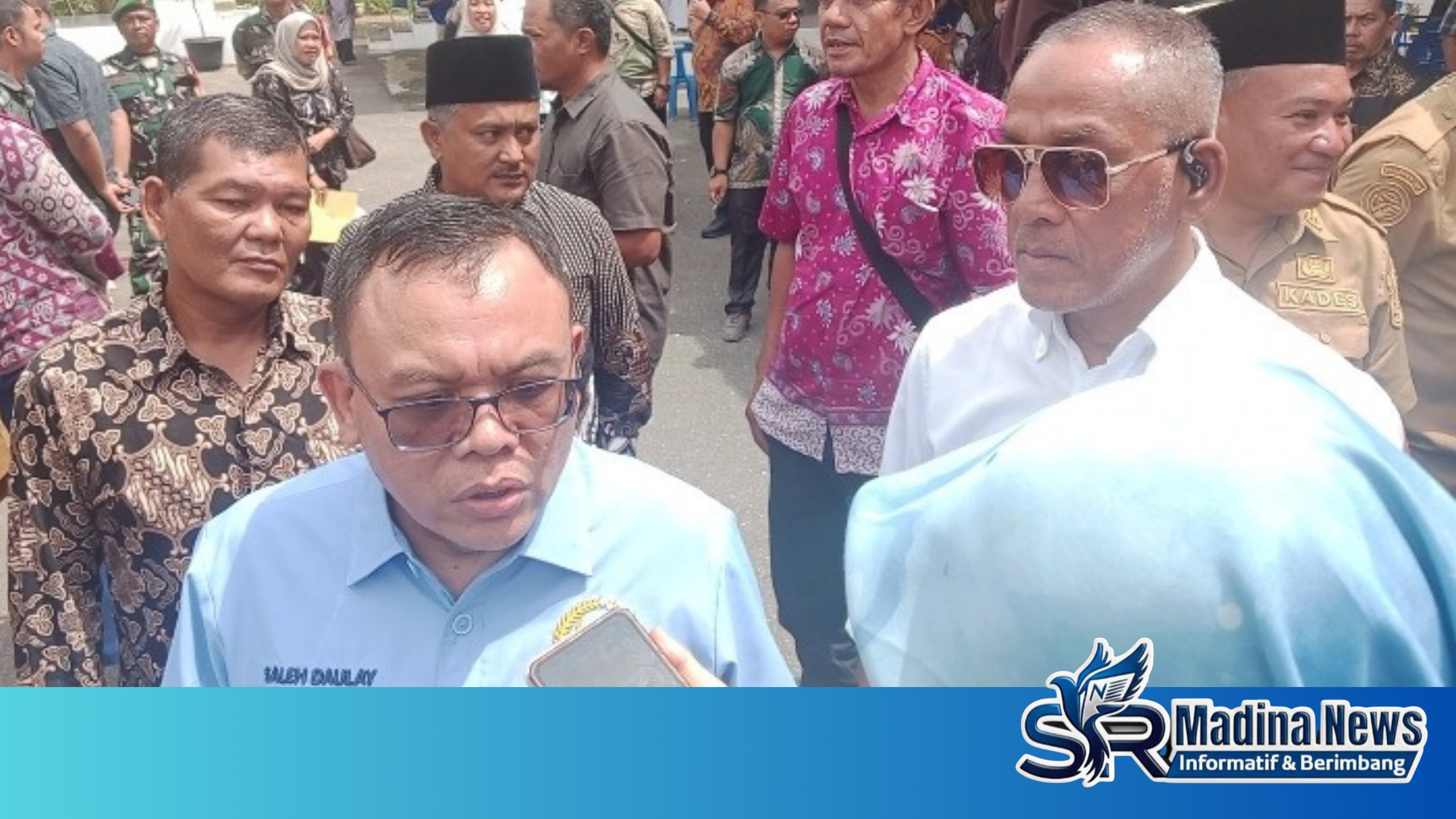 Saleh Partaonan Daulay Salurkan 24 Ribu Paket Sembako untuk Korban Banjir di Tangga Bosi