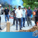 Jalan Nyaris Putus, Bupati Madina Minta Pemprov Sumut Perbaiki Jalan Amblas.