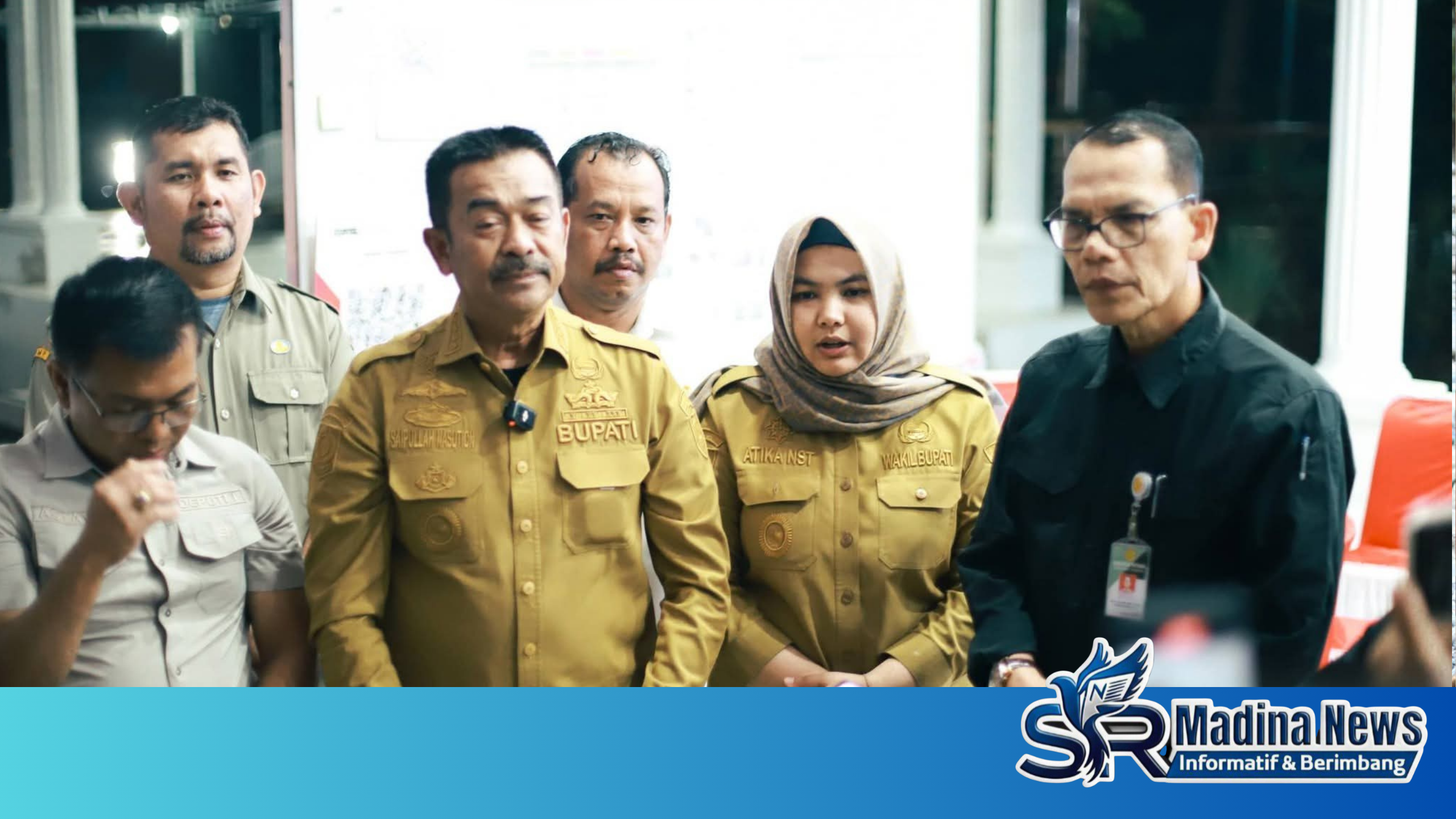 Pemkab Madina Terima Bantuan Kementan untuk Korban Bencana