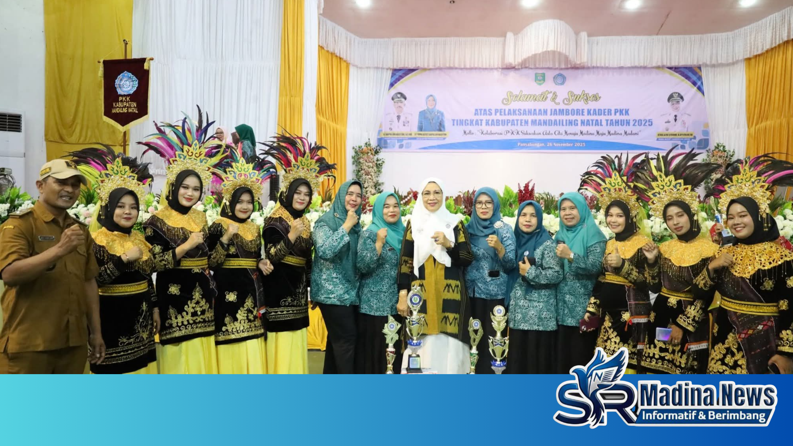 Jambore Kader PKK Madina 2025 Berlangsung Semarak