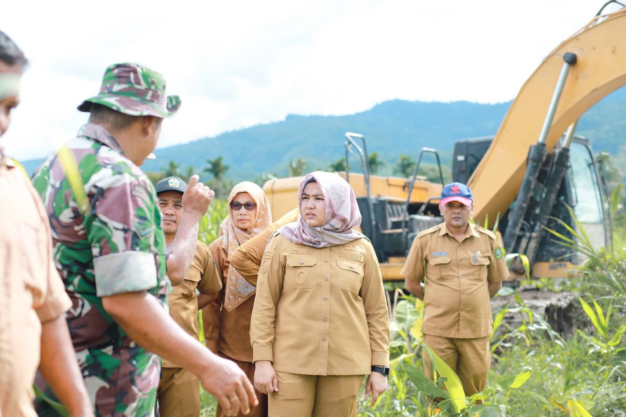 Percepatan Tanam Padi Desa Banua Rakyat Pascabencana, Aek Namora Di Normalisasi