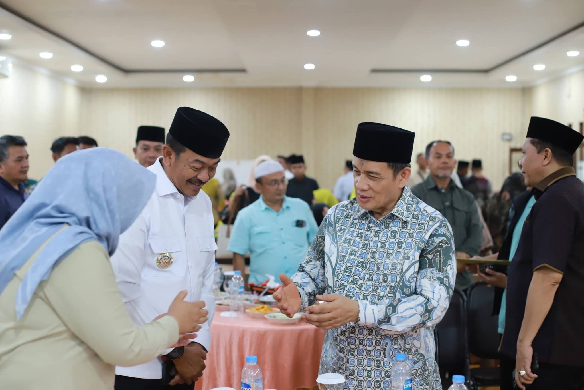 H.Saipullah Nasution, Hadiri Silaturrahmi Kementerian Agama RI Dengan Kemenag Madina