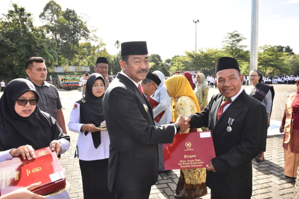 Bupati Madina Pimpin Upacara HAB Ke-80 Kementerian Agama