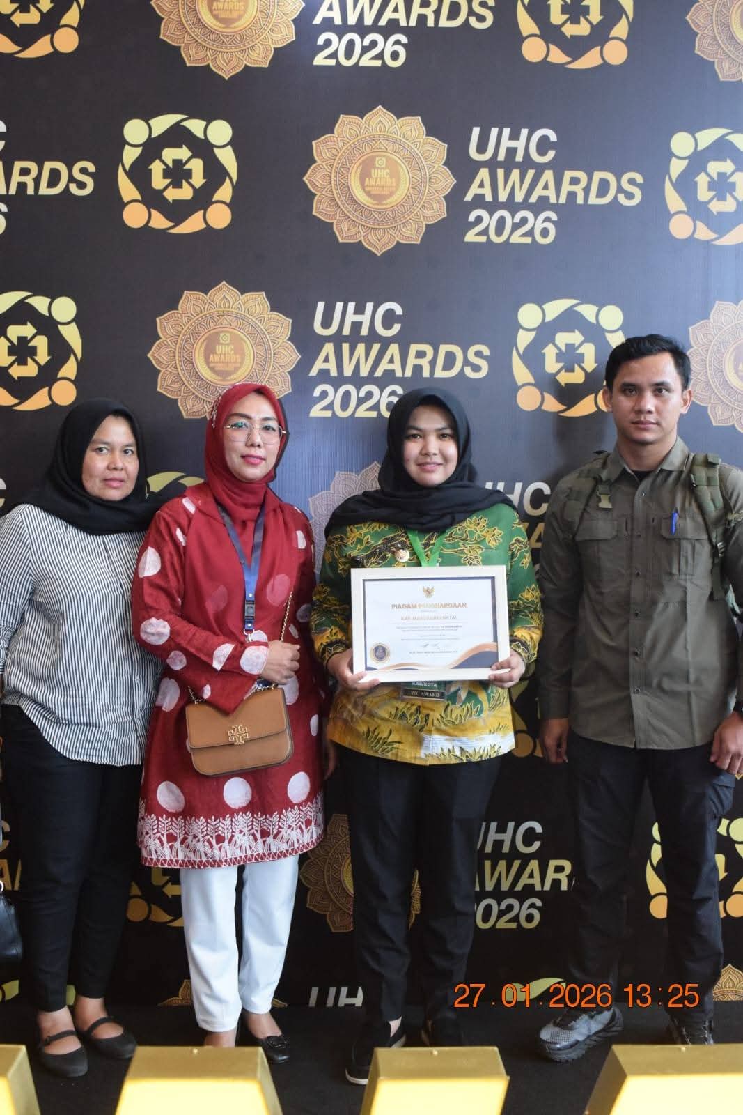 Pemerintah Kabupaten Mandailing Natal Raih UHC Award tahun 2026 Kategori Madya