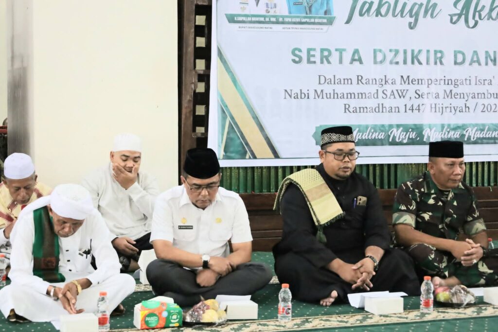 Pemkab Madina Gelar Tabligh Akbar Sambut Bulan Ramadhan 1447 Hijriah