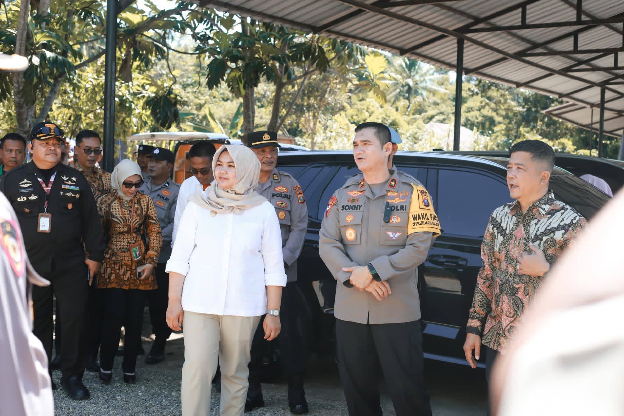 Wakapolda Kunker Ke Madina, Resmikan SPPG Polres