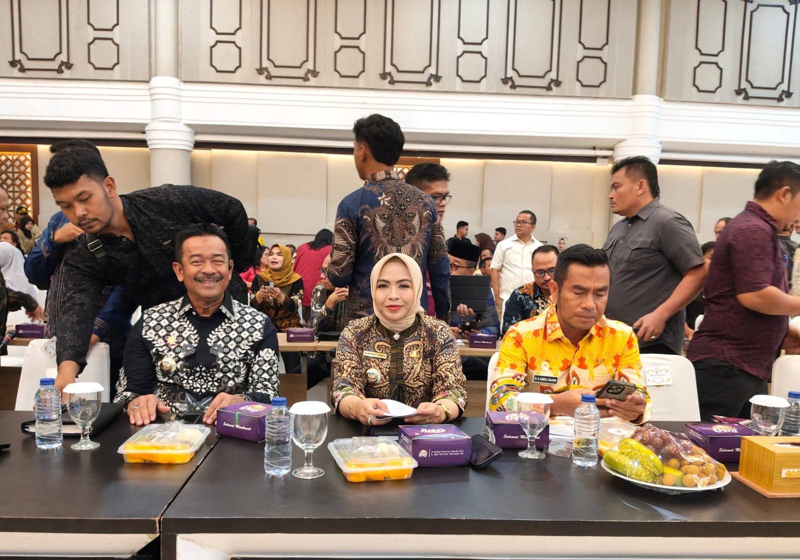 Saipullah Ikuti Meeting Pengendalian Inflasi Daerah Se-Sumatera Utara Di Aula Raja Inal Siregar