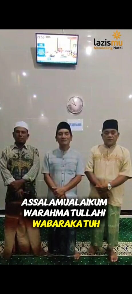 Lazismu Madina Beri Bantuan, PRM Pasar Baru Sihepeng Ucapkan Terima Kasih