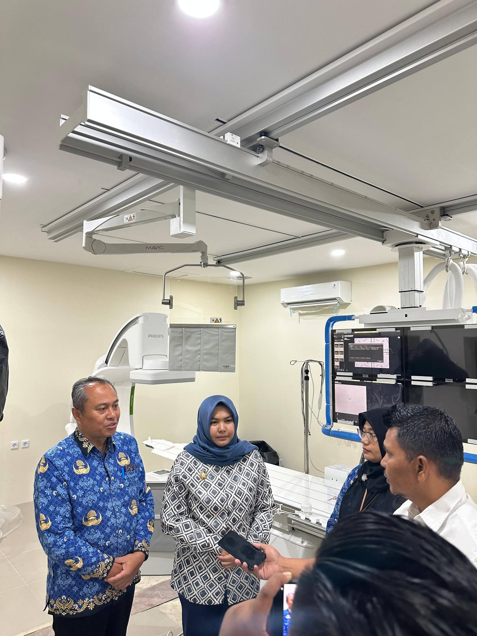 Wakil Bupati Atika Cek Kesiapan CT Scan RSUD Panyabungan