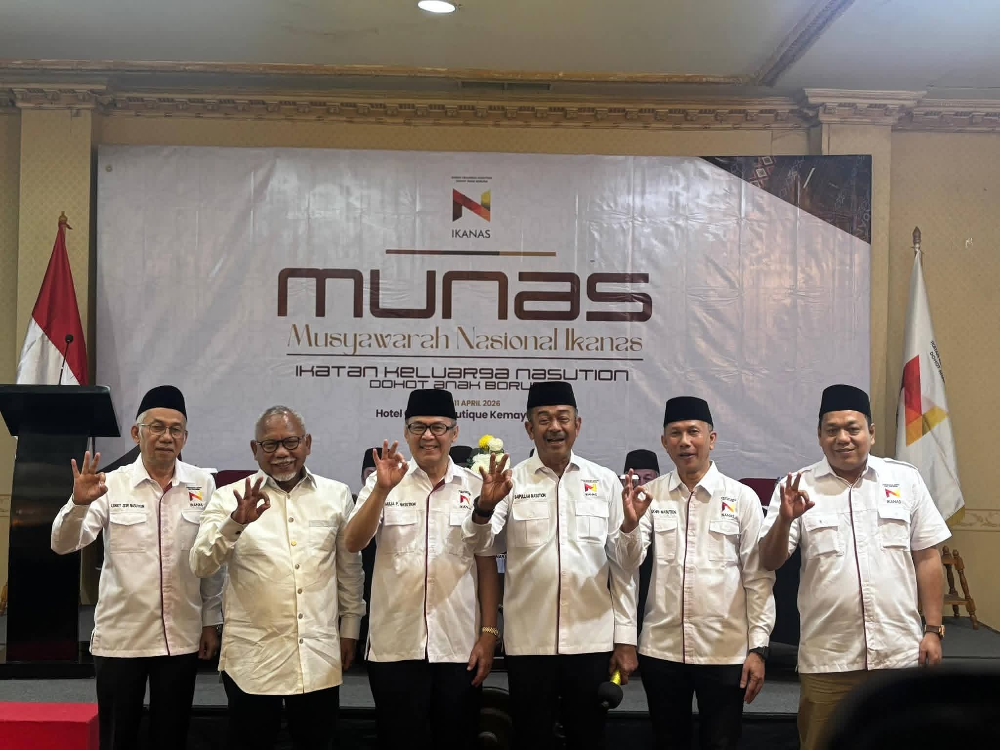 Terpilih Kembali Secara Aklamasi, Saipullah Nasution Pimpin DPP Ikanas