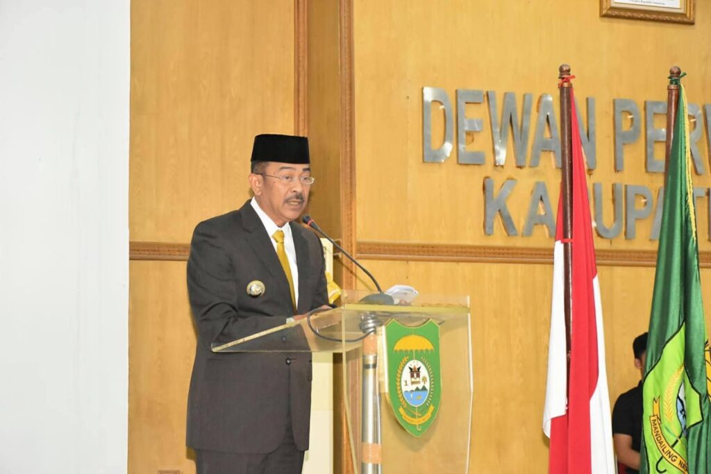 Bupati Madina Sampaikan Laporan Keterangan Pertanggung jawaban Tahun 2025