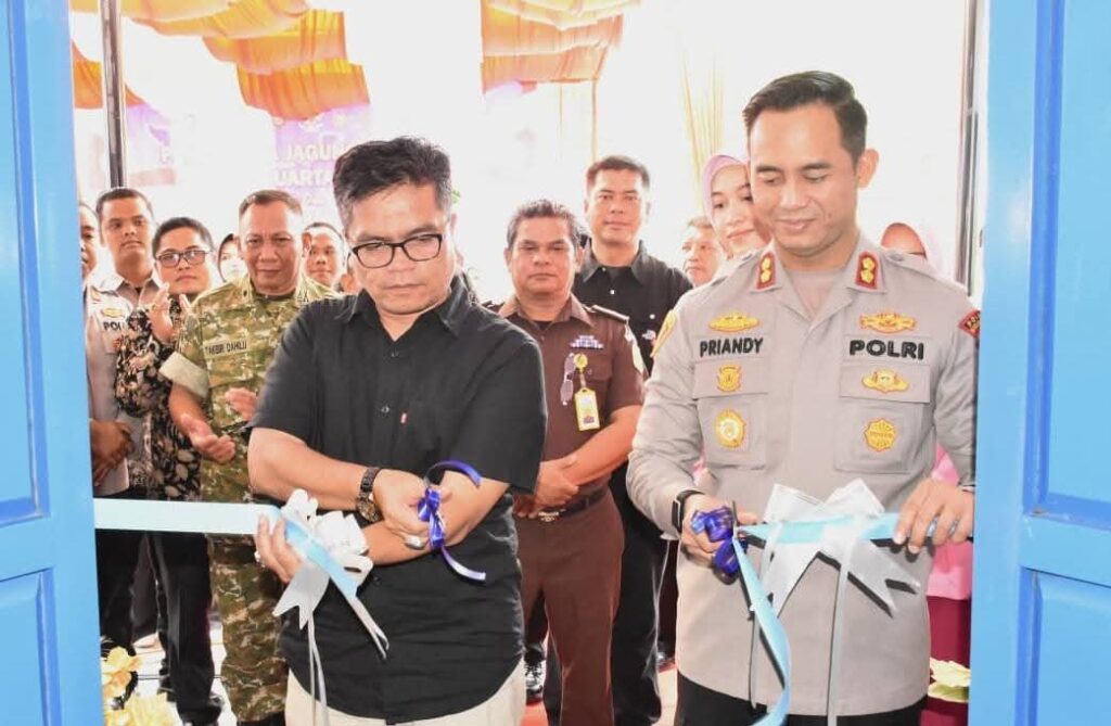 Sekda Madina Hadiri Acara Panen Raya Jagung Serentak Dan Launching 4 SPPG Polres