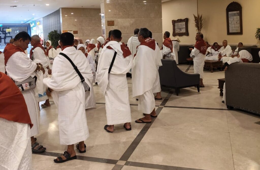 Momen yang Dinanti Jamaah Haji Madina Tiba.