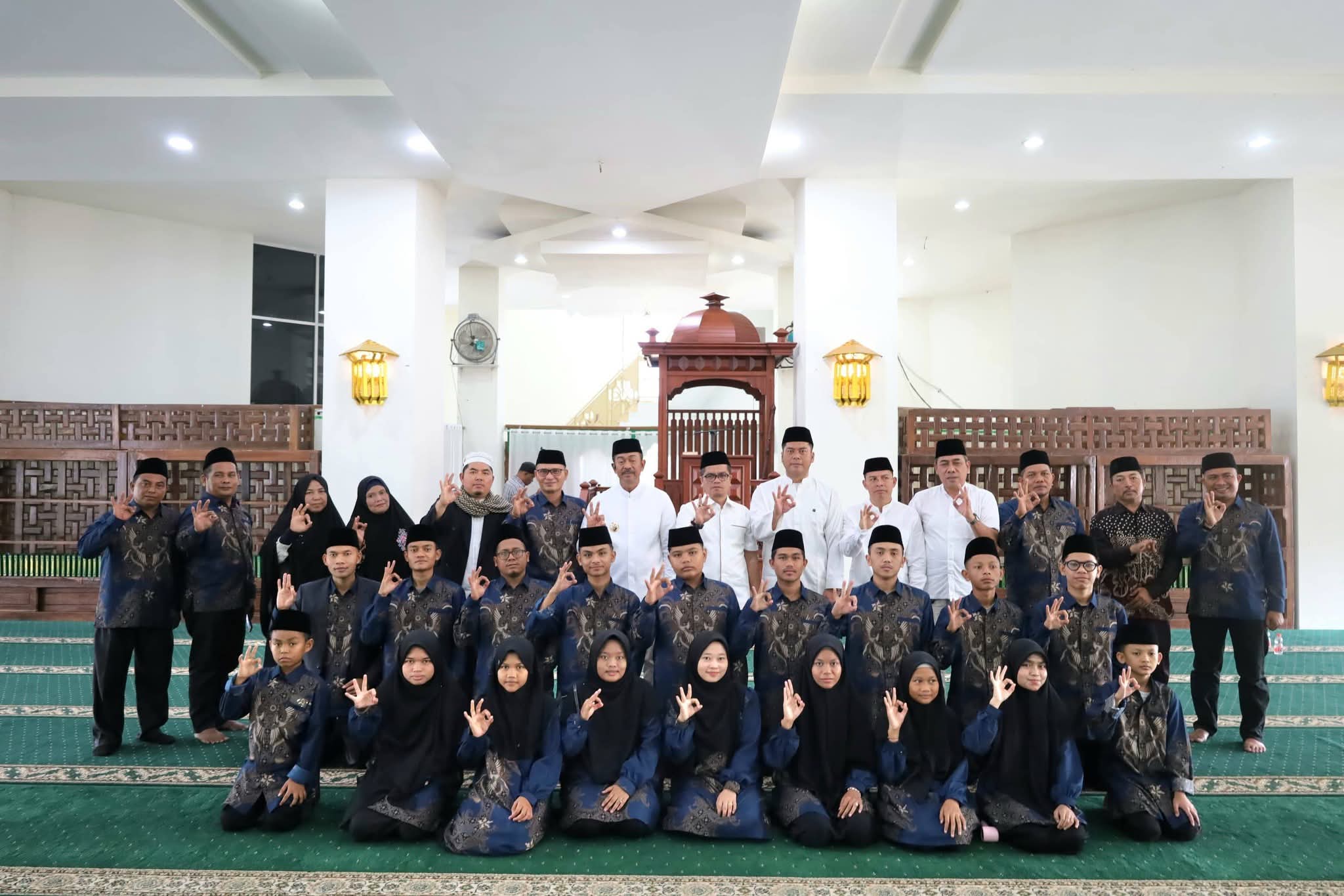 Pemkab Mandailing Natal Lepas Keberangkatan Kafilah MTQ Tingkat provinsi Di Deli Serdang