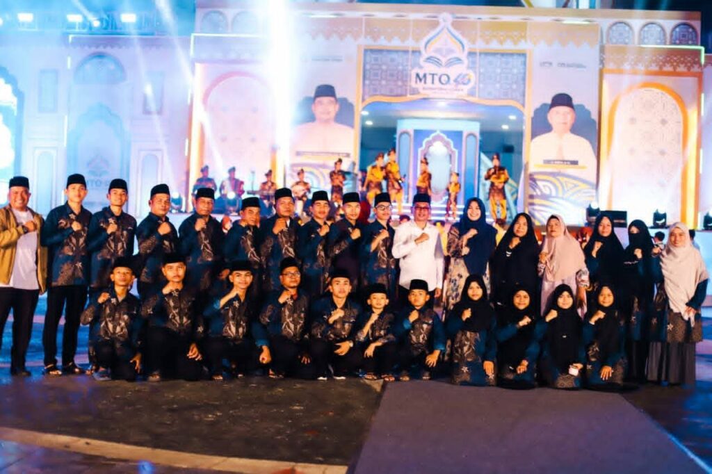 Wakil Bupati Atika Hadiri Pembukaan MTQ Ke-40 Tingkat Provinsi Di Astaka Pancing