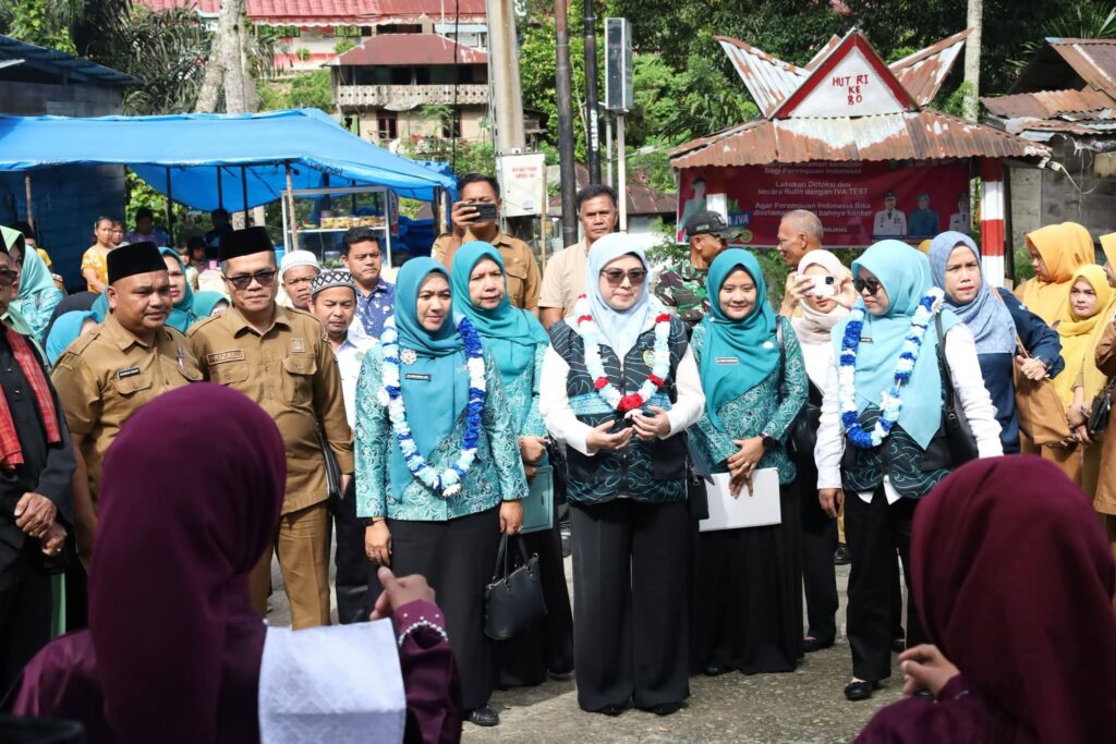 Plt. Sekretaris Daerah Madina Monitoring IVA Test Di Muara Sipongi