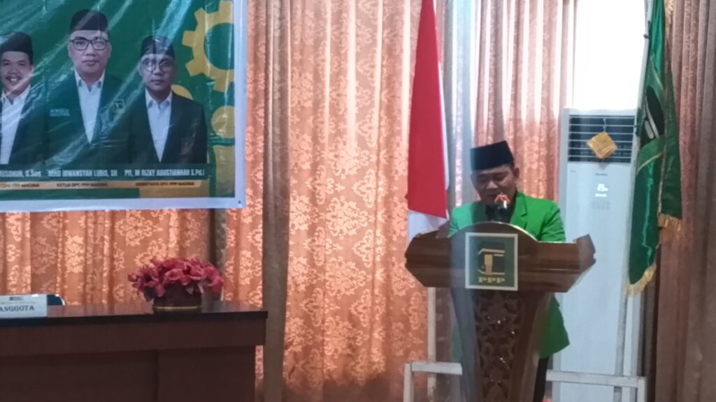 Muscab VI DPC PPP Madina Resmi Dibuka, Sarmadan Nur Siregar Dorong Sinergi Membangun Daerah