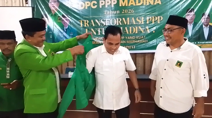 Salman Rais Berlabuh ke PPP Madina, Siap Bawa Aspirasi Masyarakat di Pileg 2029.