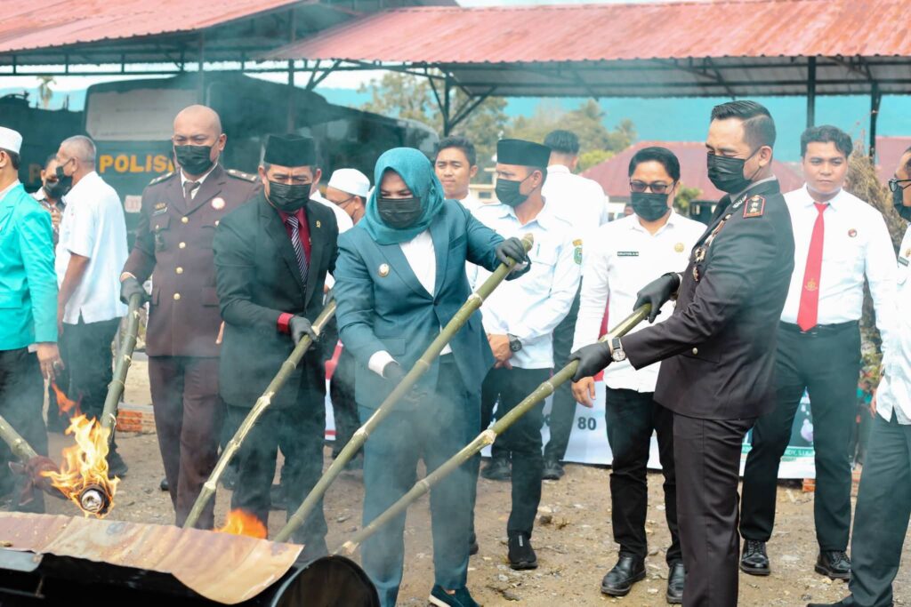 Wabup Atika, Sebut HUT Bhayangkara Ke-80 Momentum Perkuat Sinergi Perangi Narkoba