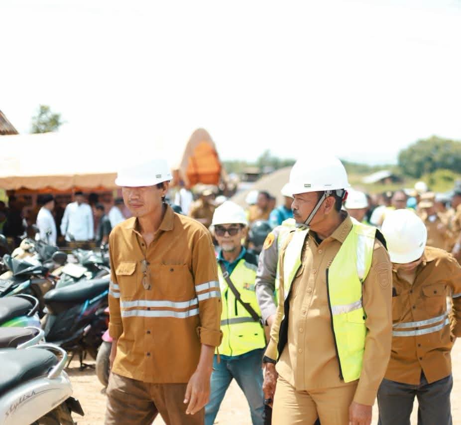 Progres Pembangunan Jembatan Aek Batahan Capai 57 Persen