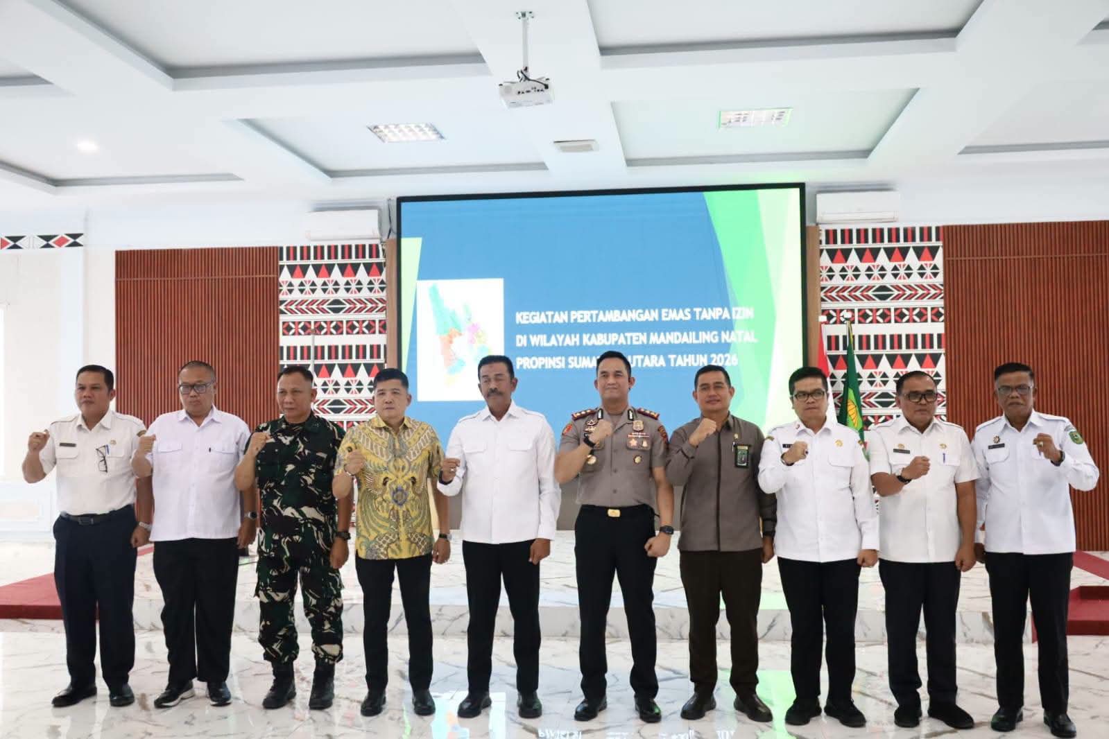 Forkopimda Madina Sepakat Perpanjang Masa transisi Sampai Januari 2027