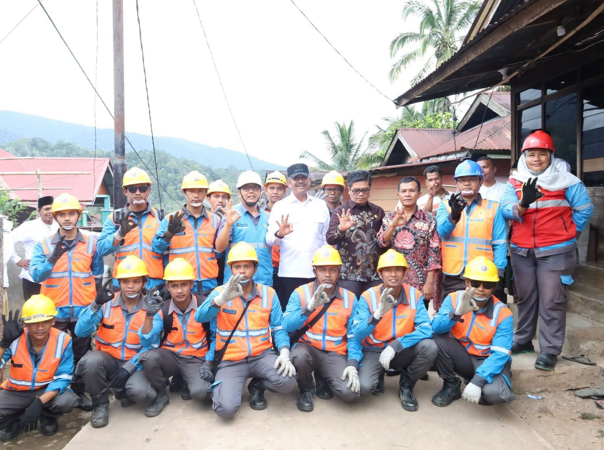 PLN Masuk Ke Desa Patialo, Warga Gerbira Tidak Lagi Mengandalkan Kuncir Air
