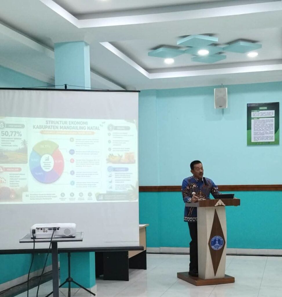Bupati Saipullah Di Daulat Sebagai Pembicara Utama Diskusi Panel Di UMA