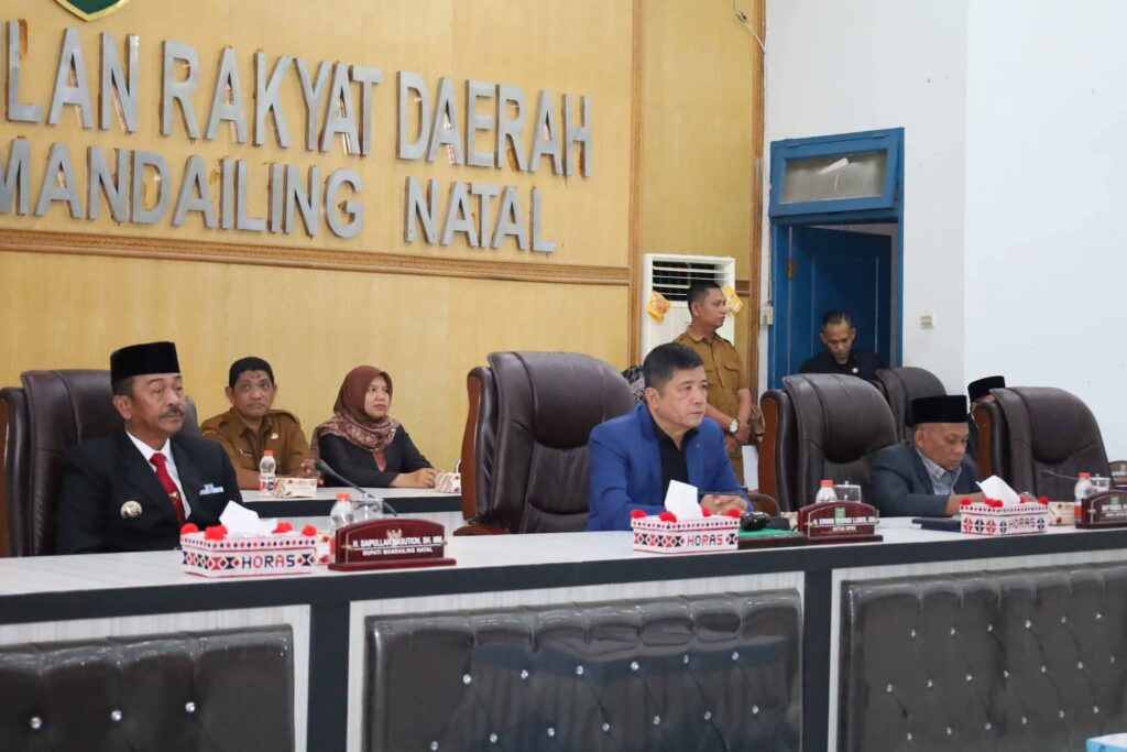 DPRD Madina Setujui Ranperda Pertanggungjawaban Pelaksanaan APBD 2025