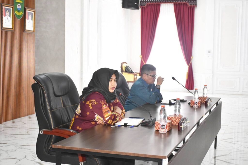 Wabup Atika Pimpin Rakor Percepatan Pembangunan Sekolah Rakyat Di Mandailing Natal