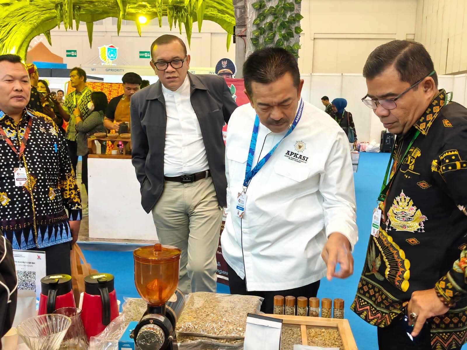 Stan Pemkab Madina Di Ajang APKASI Otonomi Expo Tangerang Banten 2026 Banjir Pengunjung
