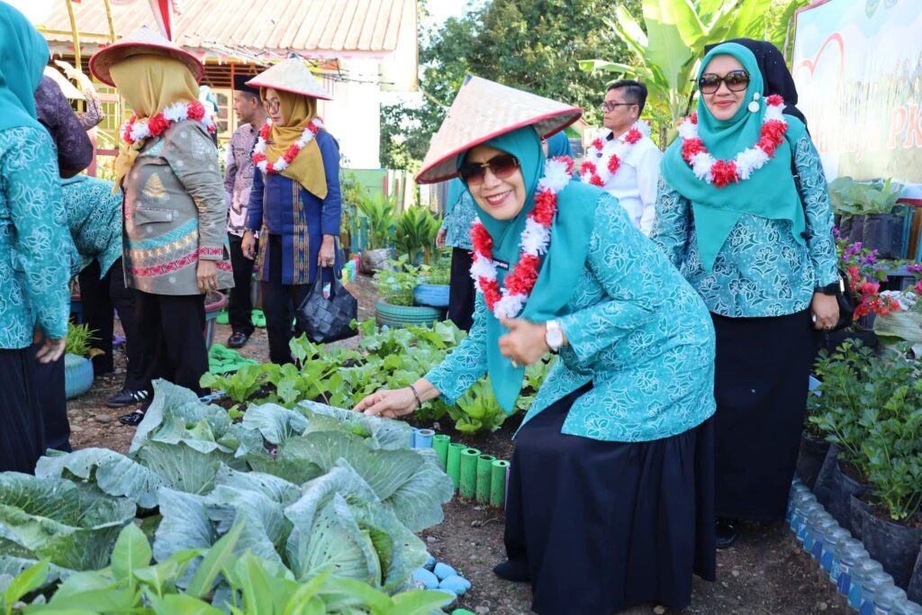 Desa Maga Dolok Masuk Mengikuti Evaluasi Desa Binaan TP PKK Tingkat Sumut
