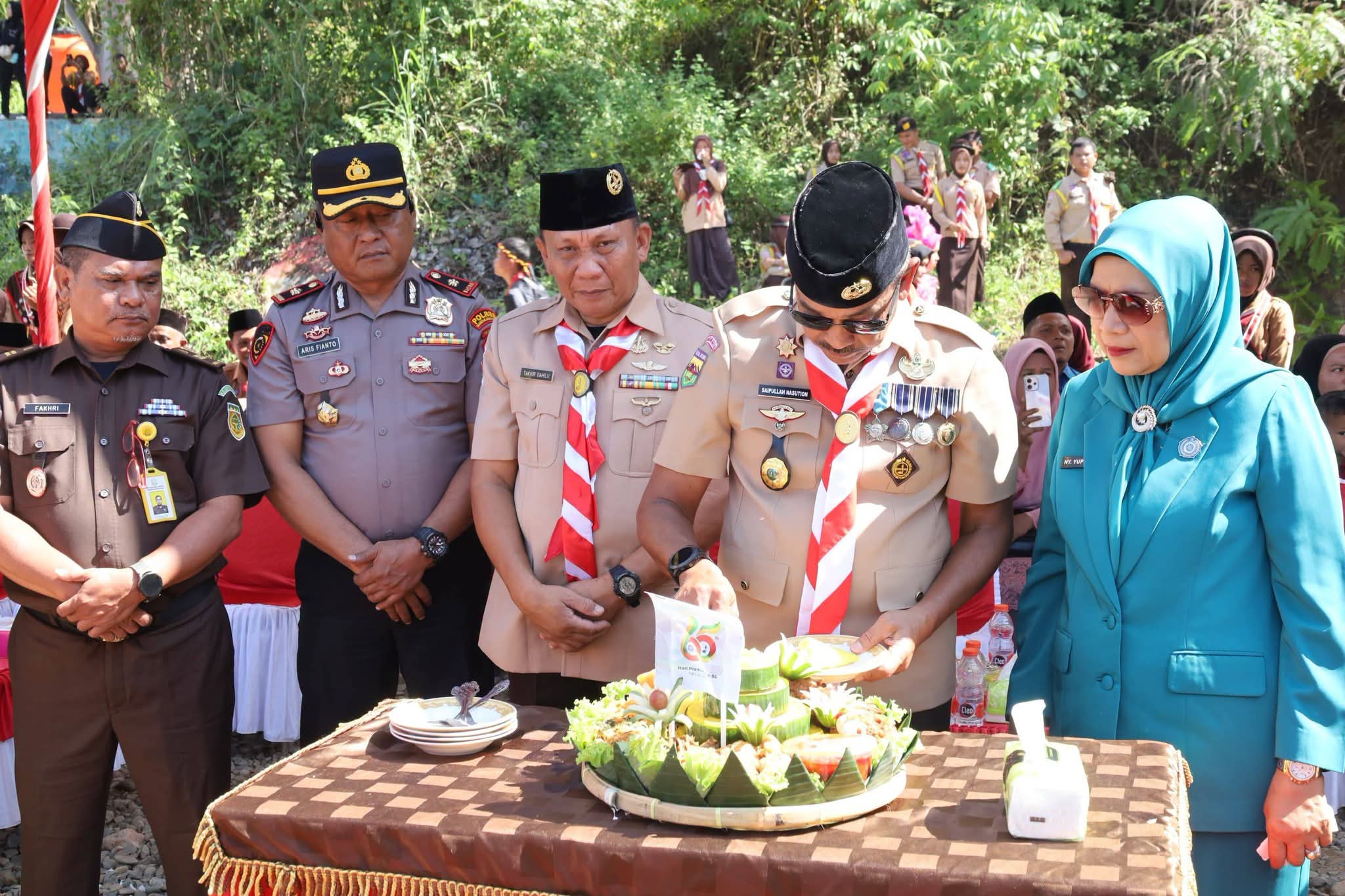 Di HUT Pramuka, Bupati Saipullah Sebutkan Swasembada Pangan Bukan Sekedar Tanam Menanam
