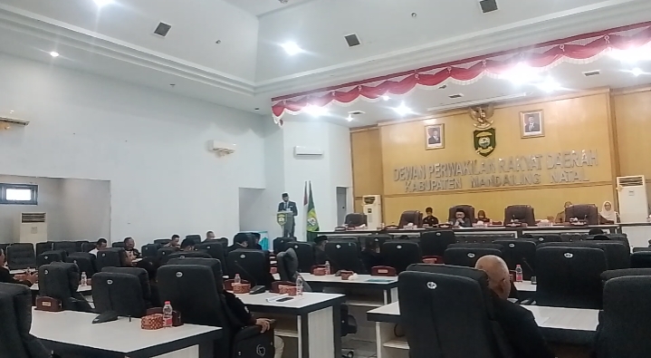 DPRD Madina Gelar Paripurna KUA-PPAS APBD 2027.