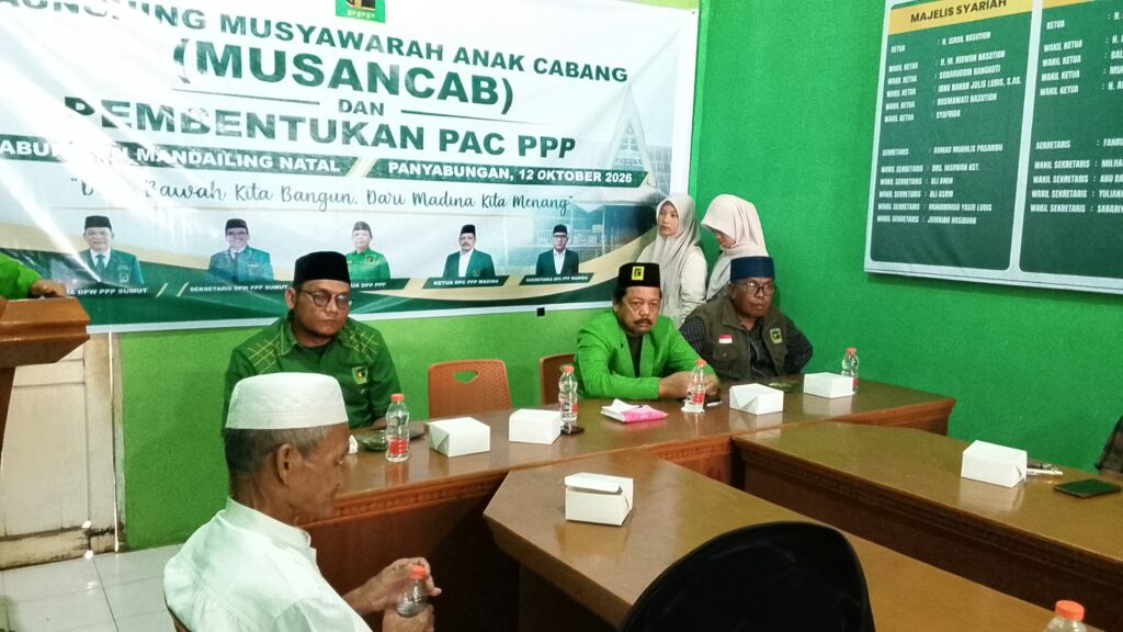 Musancab Jadi Momentum Perkuat Soliditas PPP di Mandailing Natal