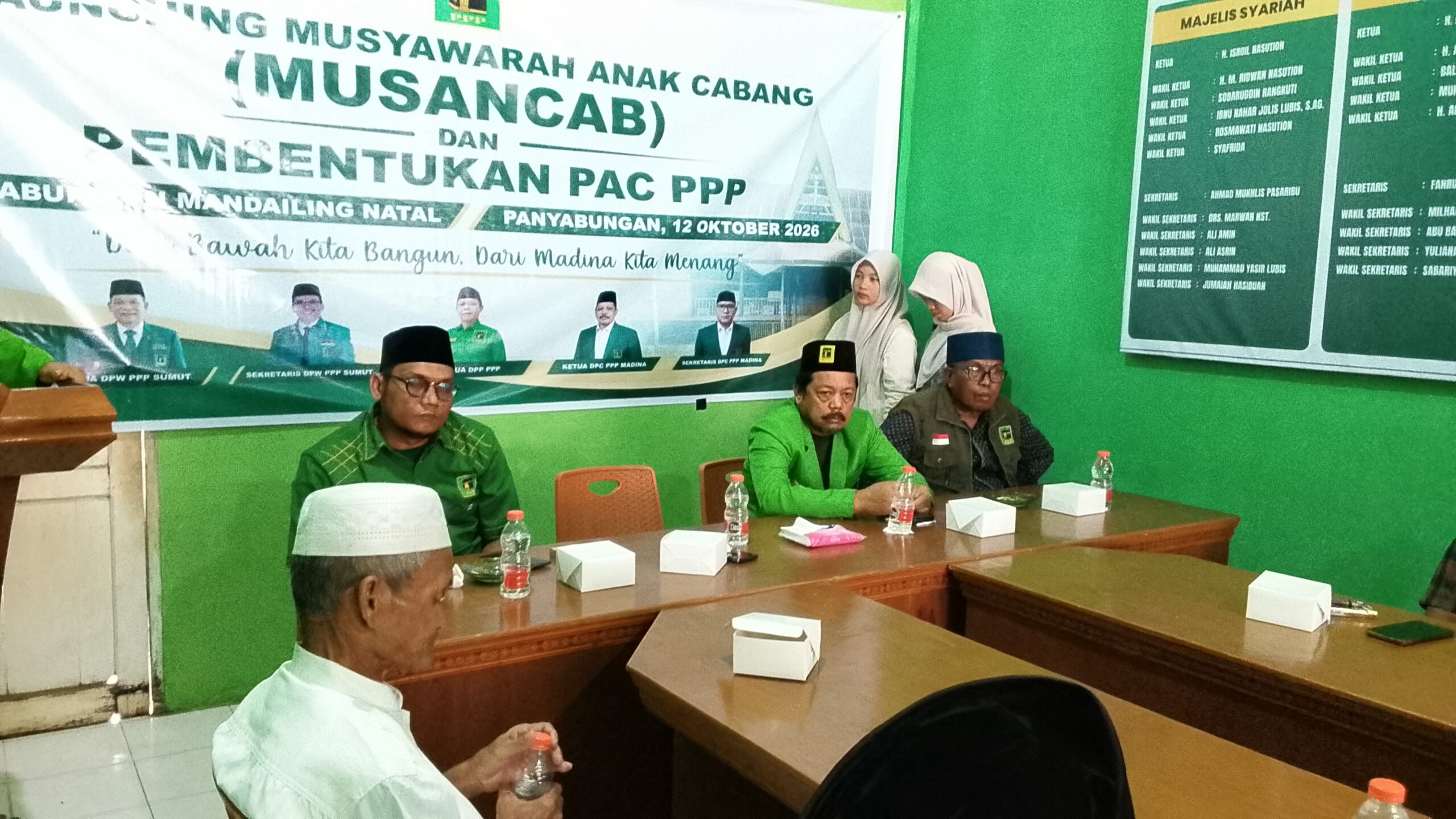 Musancab Jadi Momentum Perkuat Soliditas PPP di Mandailing Natal